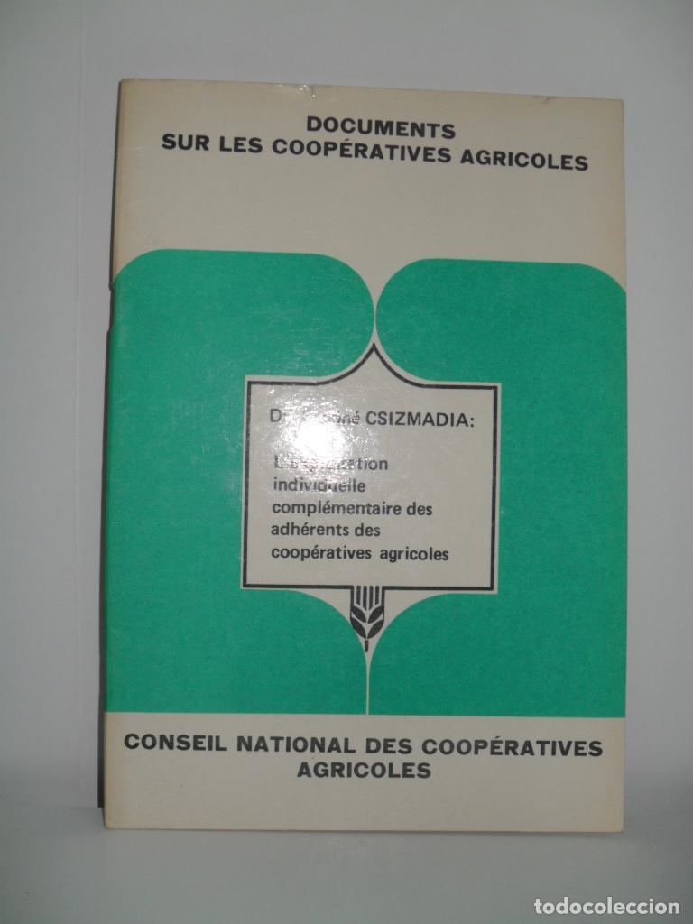 Libros: DOCUMENTS SUR LES COOPERATIVES AGRICOLES - VARIOS - Foto 1