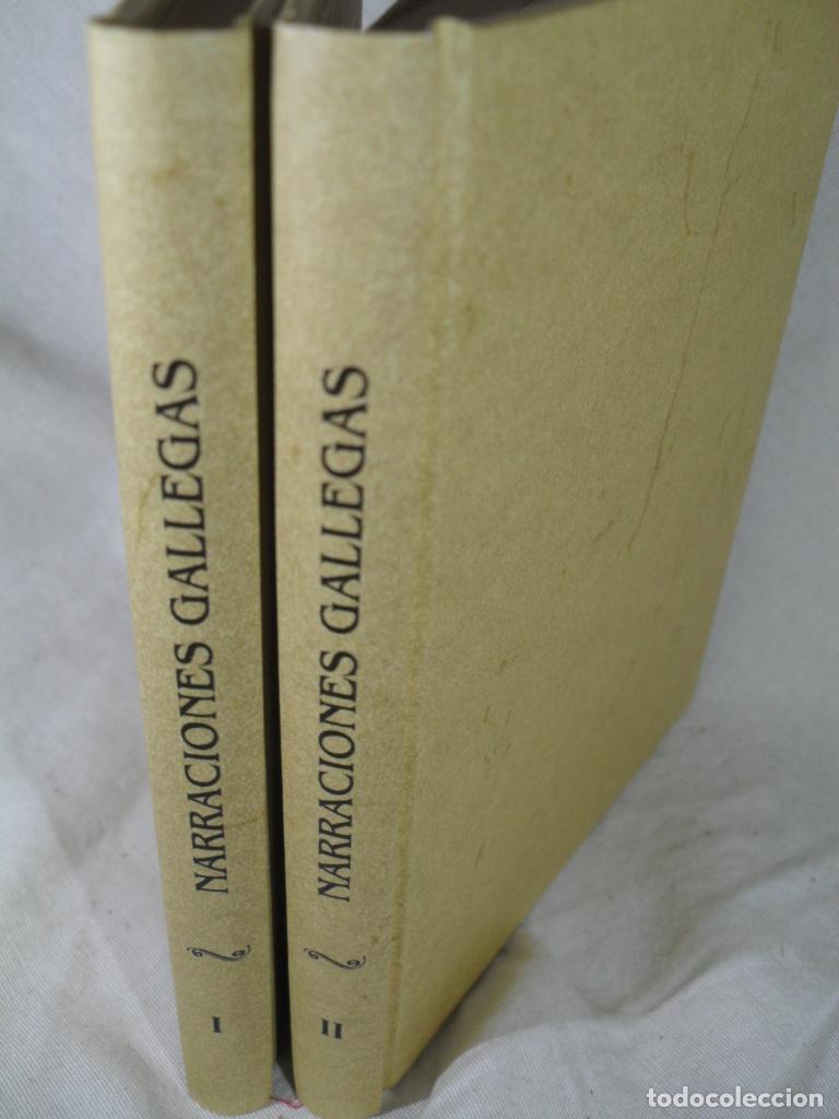Libros: NARRACIONES GALLEGAS DOS TOMOS - VARIOS - Foto 1