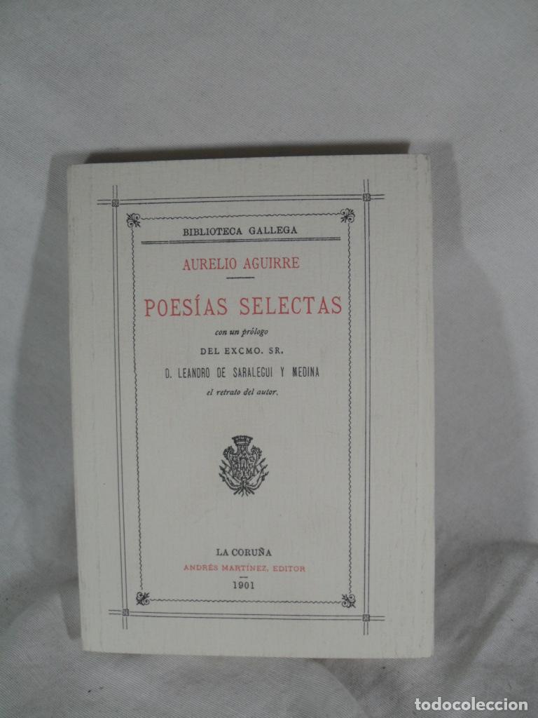 Libros: POESIAS SELECTAS - LEANDRO DE SARALEGUI Y MEDINA - Foto 1