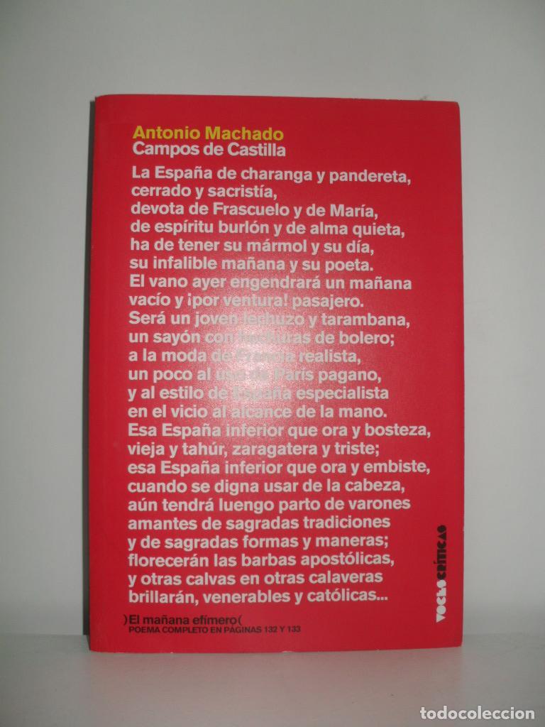 Libros: CAMPOS DE CASTILLA - ANTONIO MACHADO - Foto 1