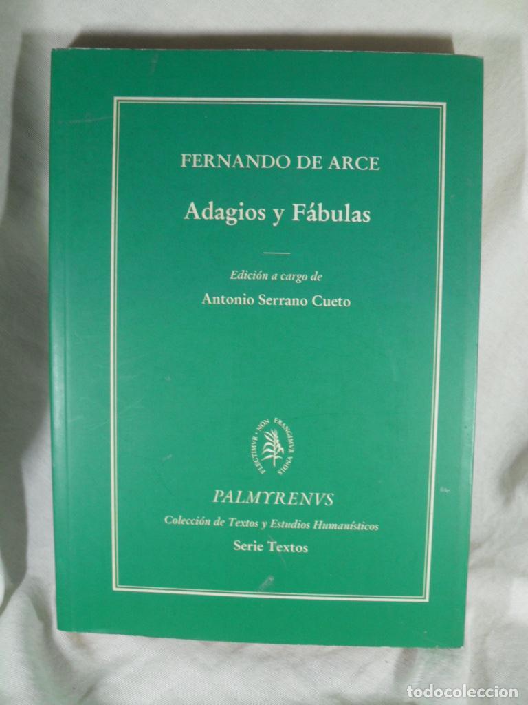 Libros: ADAGIOS Y FABULAS - FERNANDO DE ARCE - Foto 1