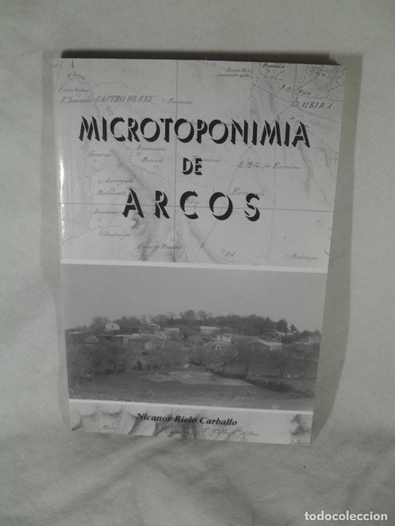 Libros: MICROTOPONIMIA DE ARCOS - NICANOR RIELO CARBALLO - Foto 1