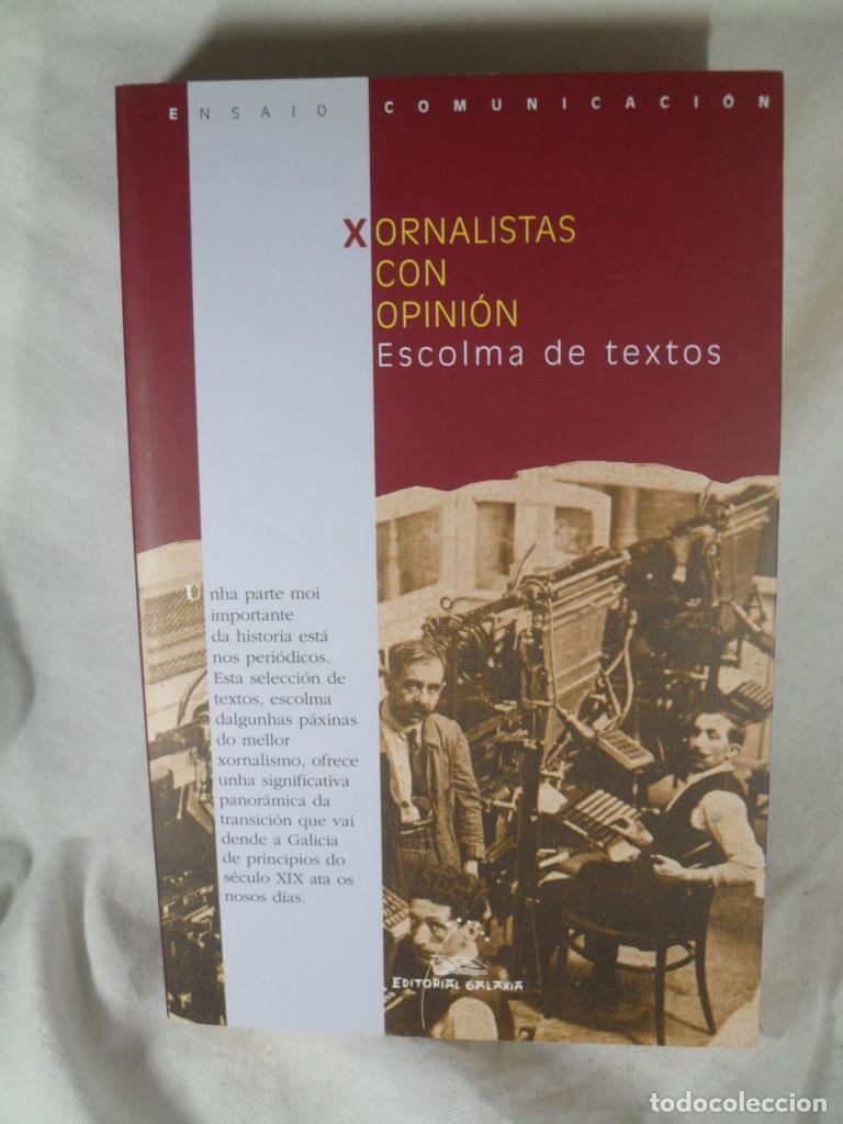 Libros: XORNALISTAS CON OPINION - VARIOS - Foto 1