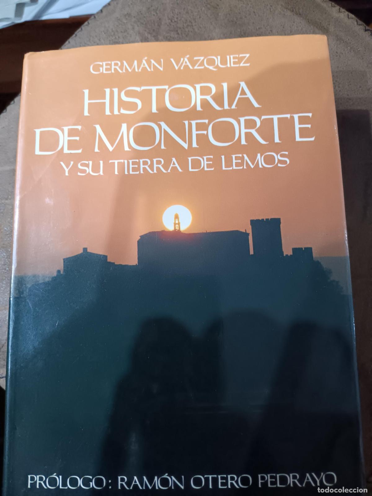 Libros: HISTORIA DE MONFORTE - GERMAN VAZQUEZ - Foto 1