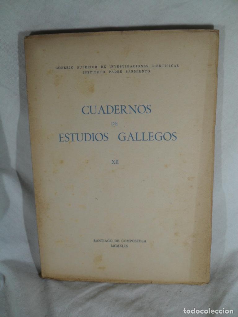 Libros: CUADERNOS ESTUDIOS GALLEGOS XII - VARIOS - Foto 1