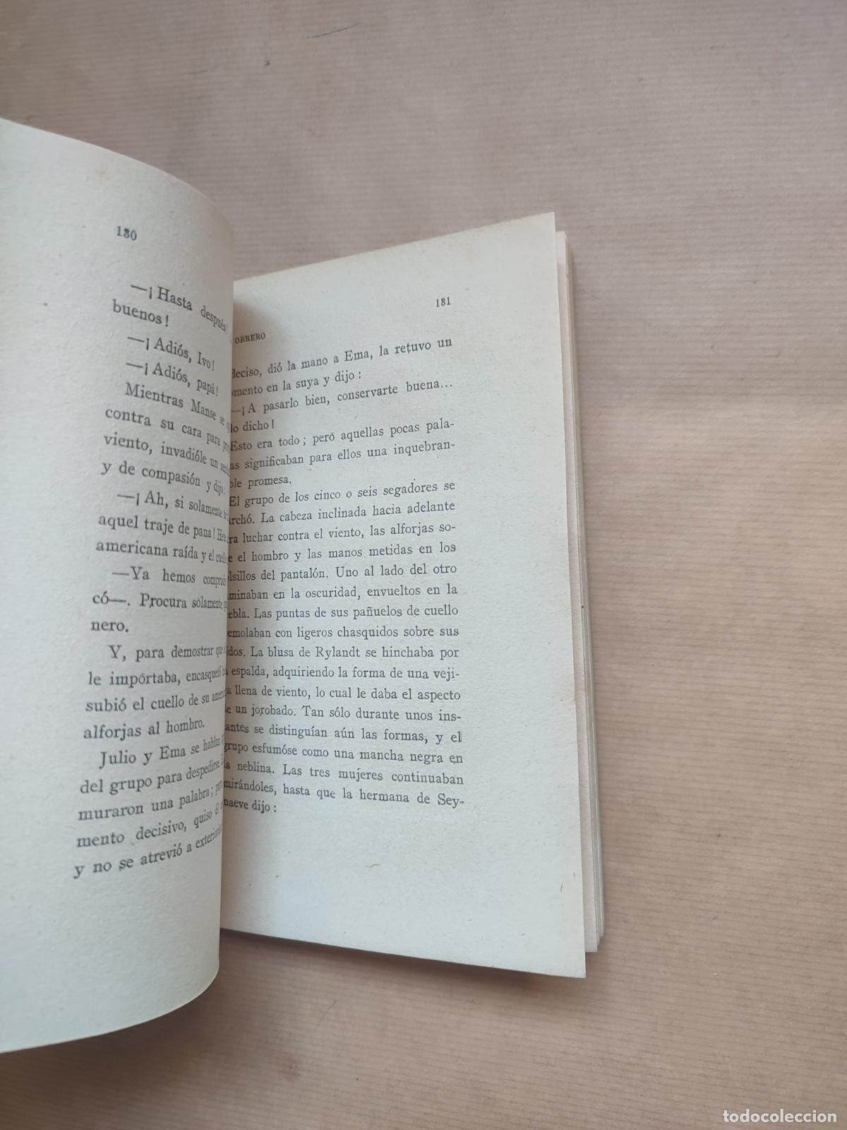 Libros: El obrero. Novela. - &rdquo;STREUVELS, Stijn&rdquo; - Foto 2