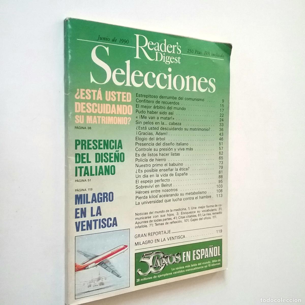 Libros: VV. AA. - Selecciones del Readers Digest (Junio de 1990) - Foto 1