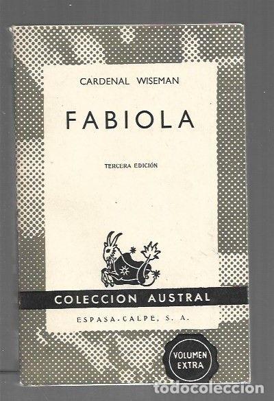 Libros: FABIOLA - CARDENAL WISEMAN - Foto 1