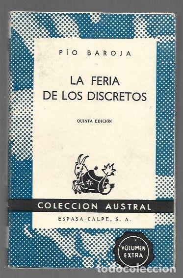 Libros: FERIA DE LOS DISCRETOS - LA - BAROJA, PIO - Foto 1