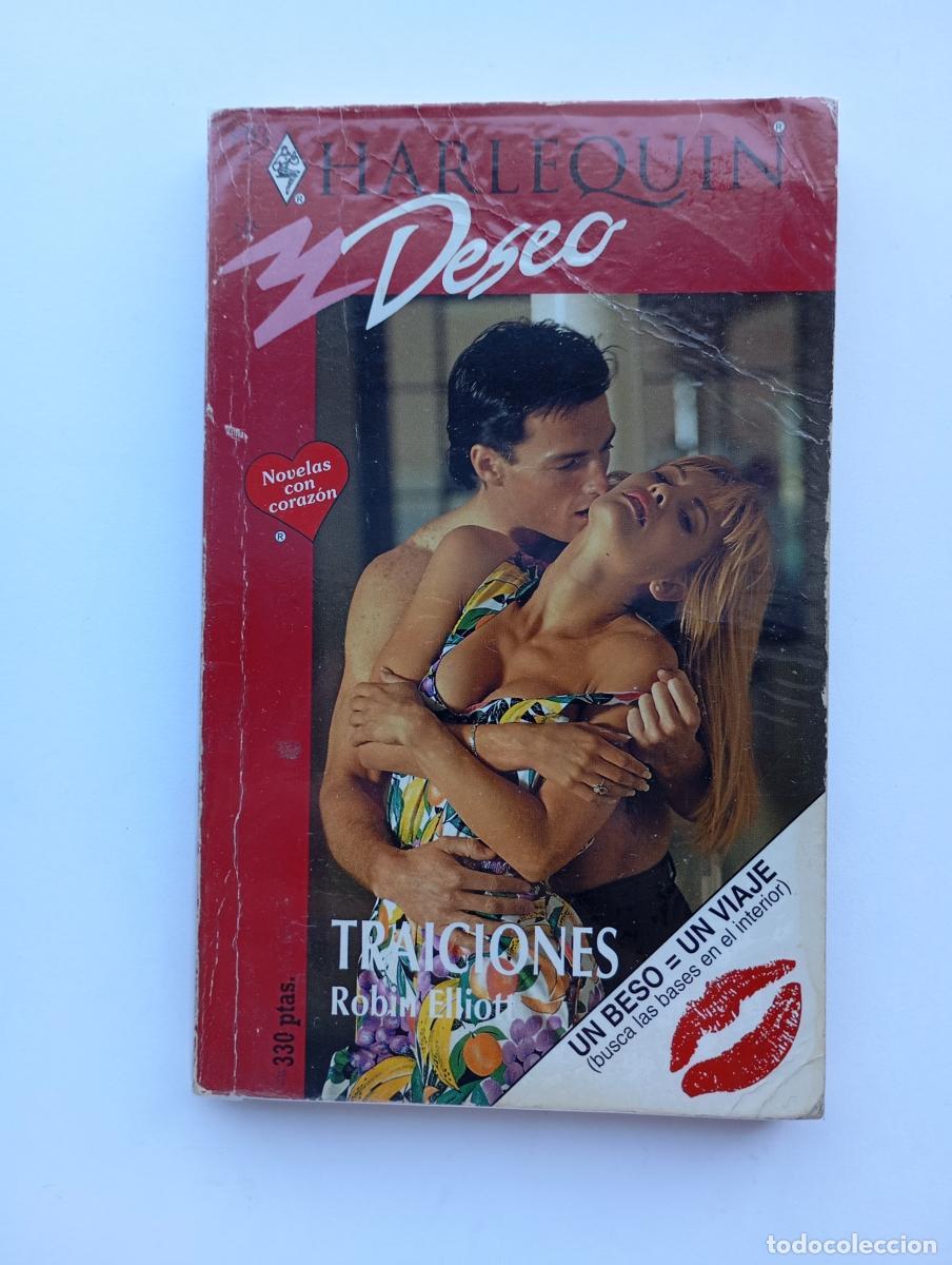 Libros: Traiciones. Harlequin Deseo 599. - Robin Elliott. TDK377B - Foto 1