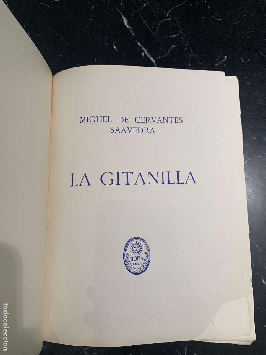 Libros: La gitanilla - Cervantes de Saavedra, Miguel - Foto 2