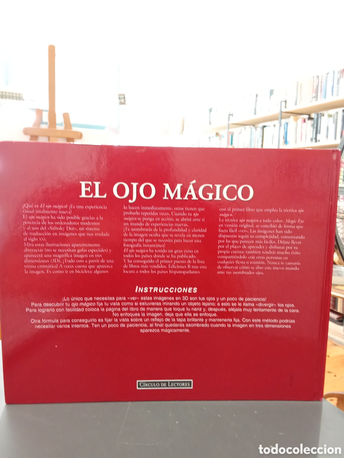 Libros: El ojo m&aacute;gico Imagenes planas en 3D - Circulo de Lectores - Foto 2
