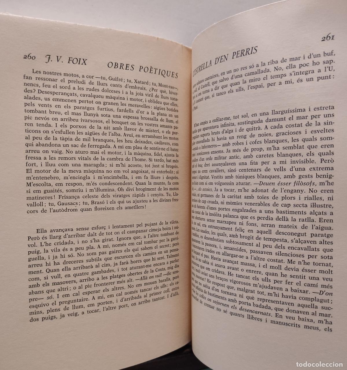 Libros: OBRES POETIQUES - J. V. FOIX - Foto 4