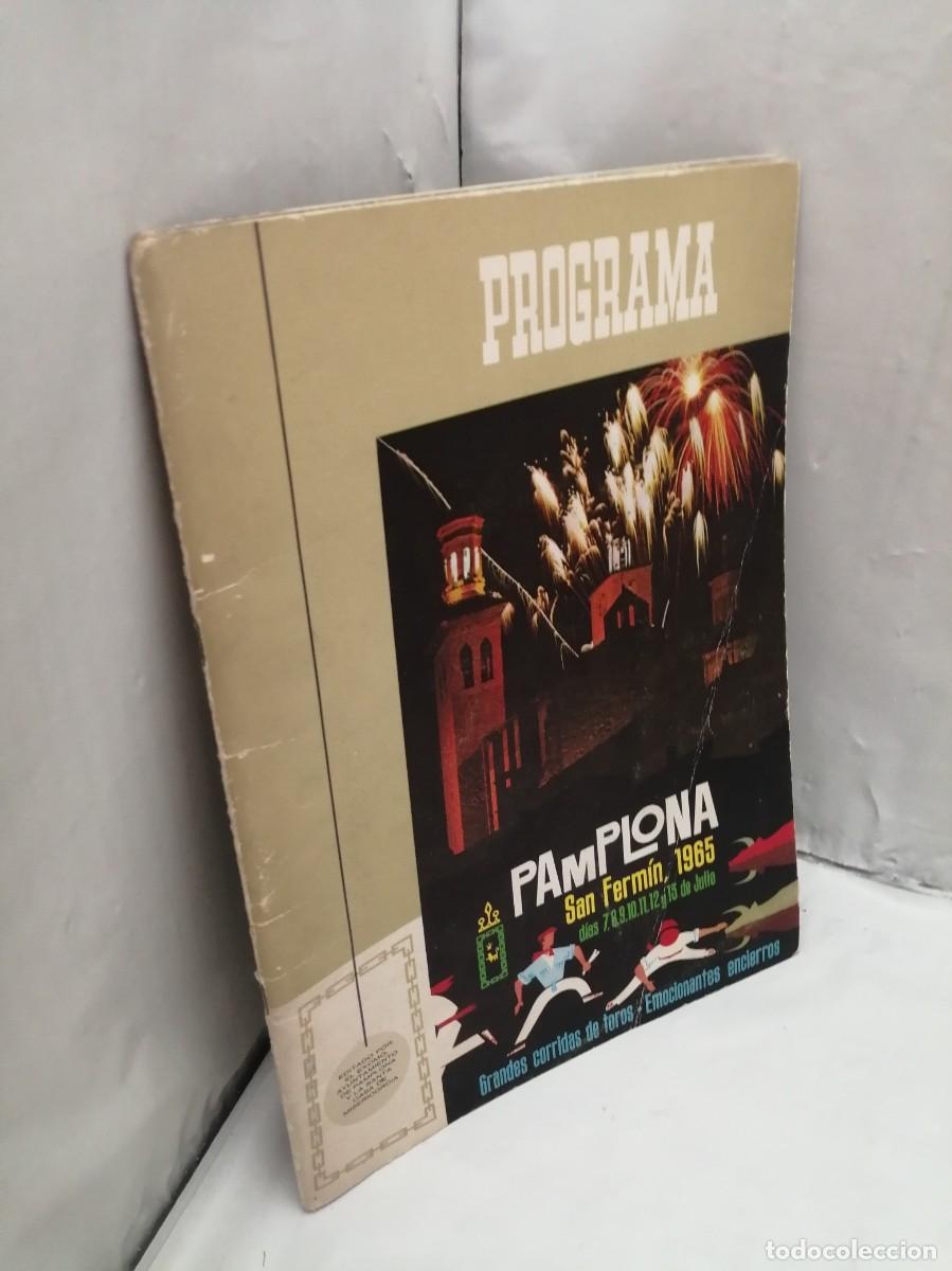 Libros: Programa Pamplona San Ferm&iacute;n (SANFERMINES) 1965 - Foto 9