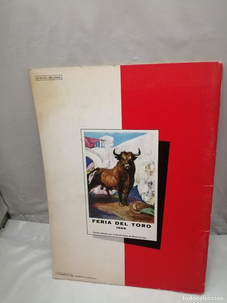 Libros: Programa Pamplona San Ferm&iacute;n (SANFERMINES) 1966 - Foto 2