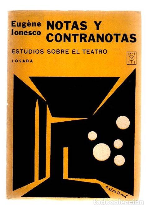 Libros: Notas y contranotas. Estudios sobre el teatro - Ionesco, Eug&egrave;ne - Foto 1
