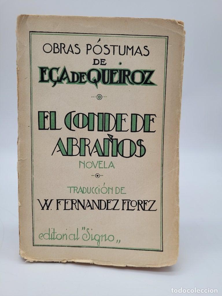 Libros: E&Ccedil;A DE QUEIR&Oacute;S. - El conde de Abra&ntilde;os. - Foto 1