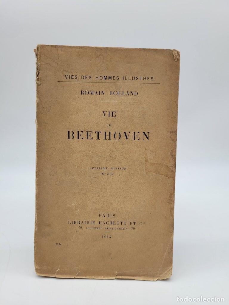 Libros: ROLLAND, Romain. - Vie de Beethoven. - Foto 1
