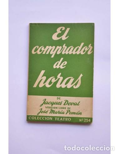 Libros: El comprador de horas - DEVAL, Jacques - Foto 1