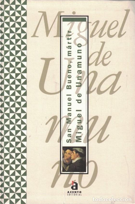 Libros: SAN MANUEL BUENO, MARTIR. - Unamuno. Miguel de, - Foto 1