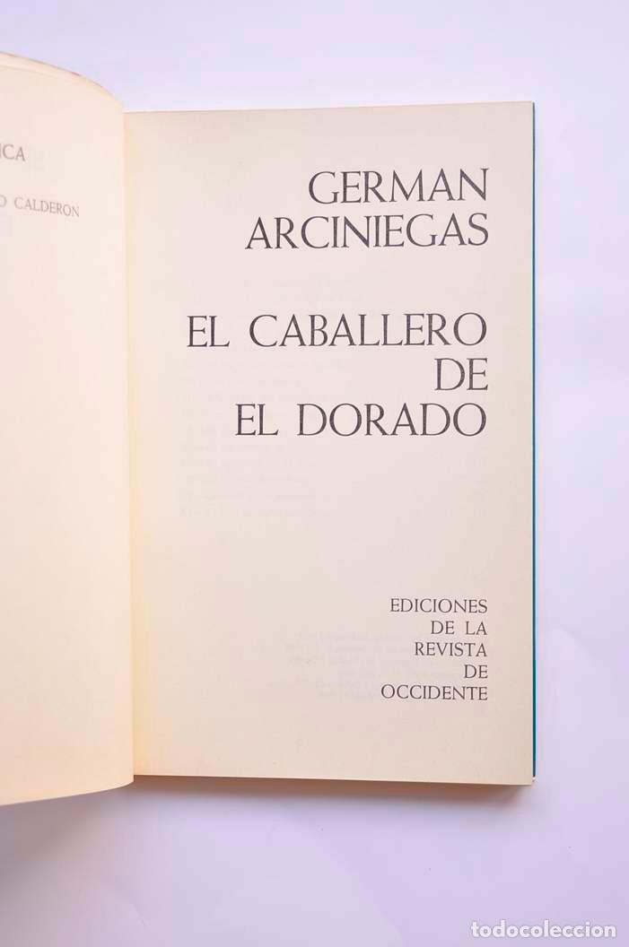 Libros: El caballero de El Dorado - ARCINEGAS, Germ&aacute;n - Foto 2