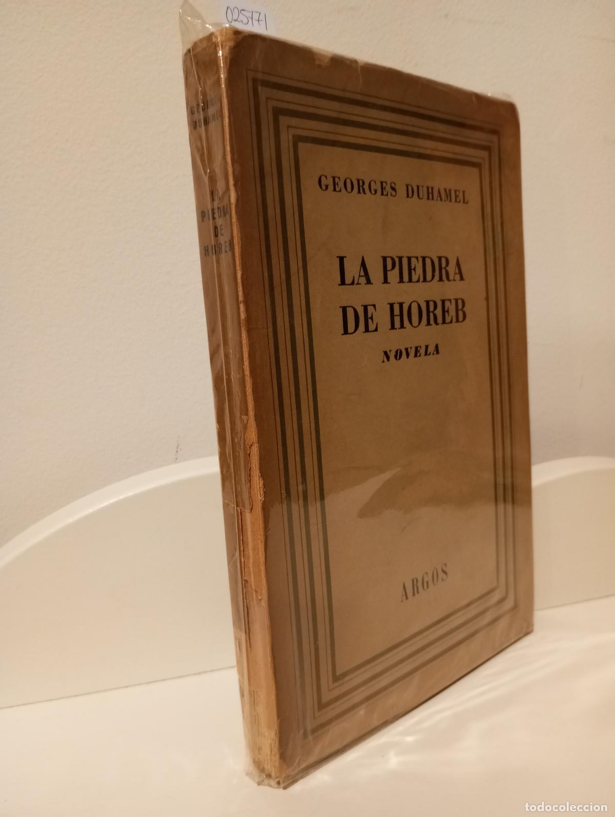 Libros: LA PIEDRA DE HOREB - Duhamel, Georges - Foto 1