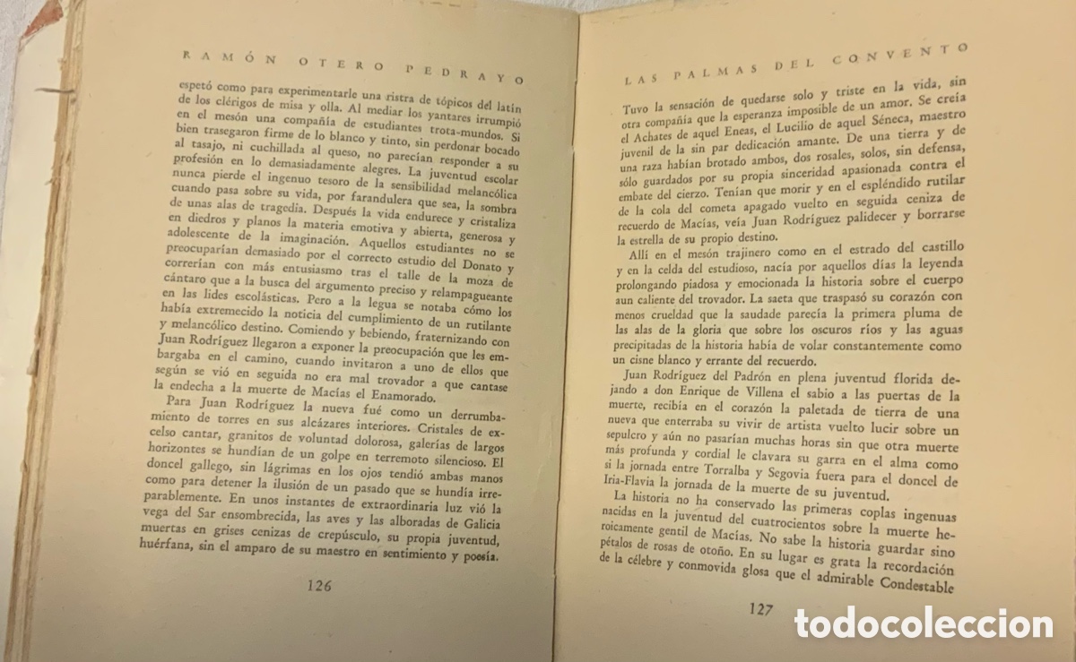 Libros: Las Palmas del Convento. Ram&oacute;n Otero Pedrayo - Foto 5