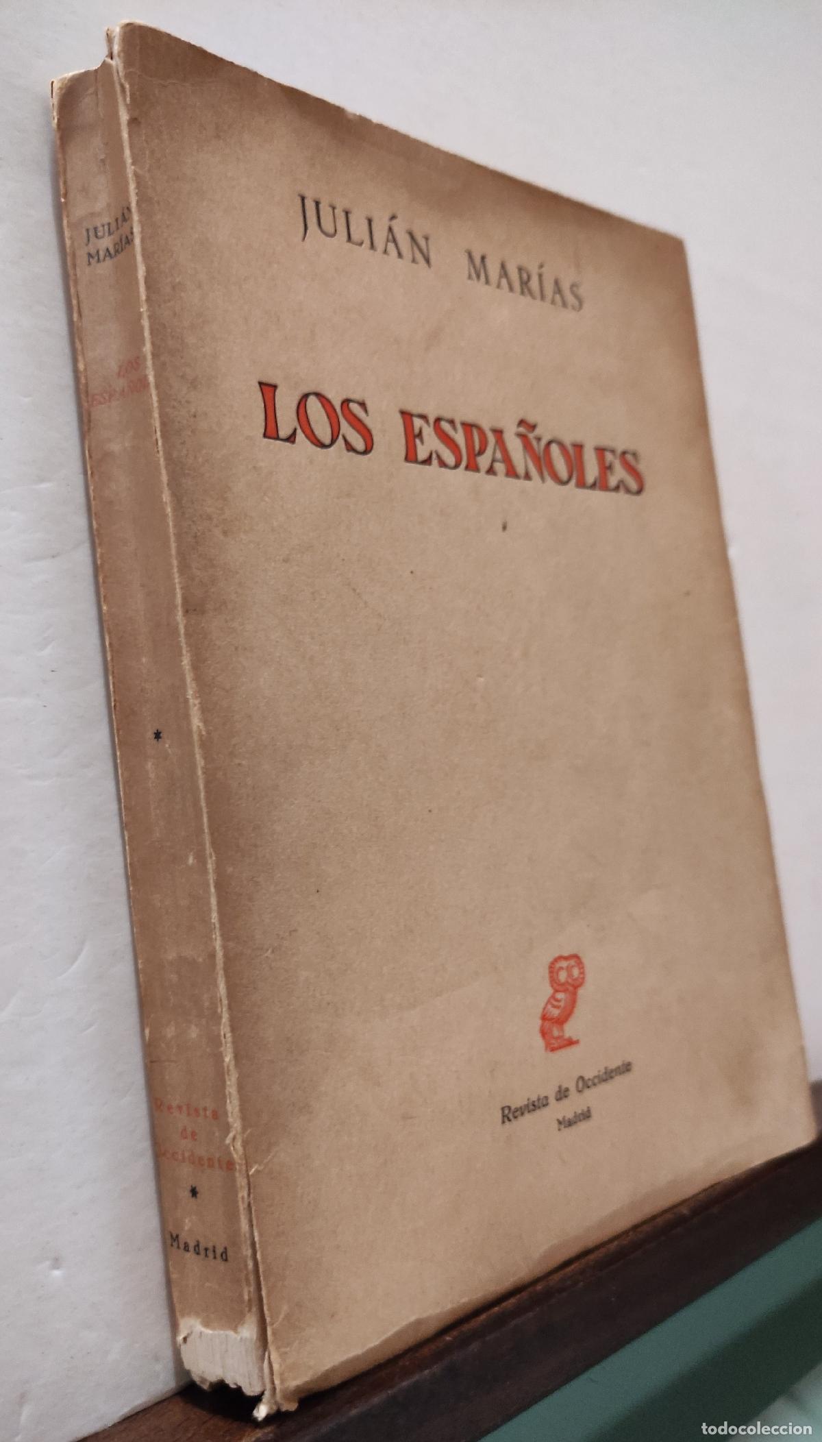 Libros: LOS ESPA&Ntilde;OLES - JULIAN MARIAS - Foto 3