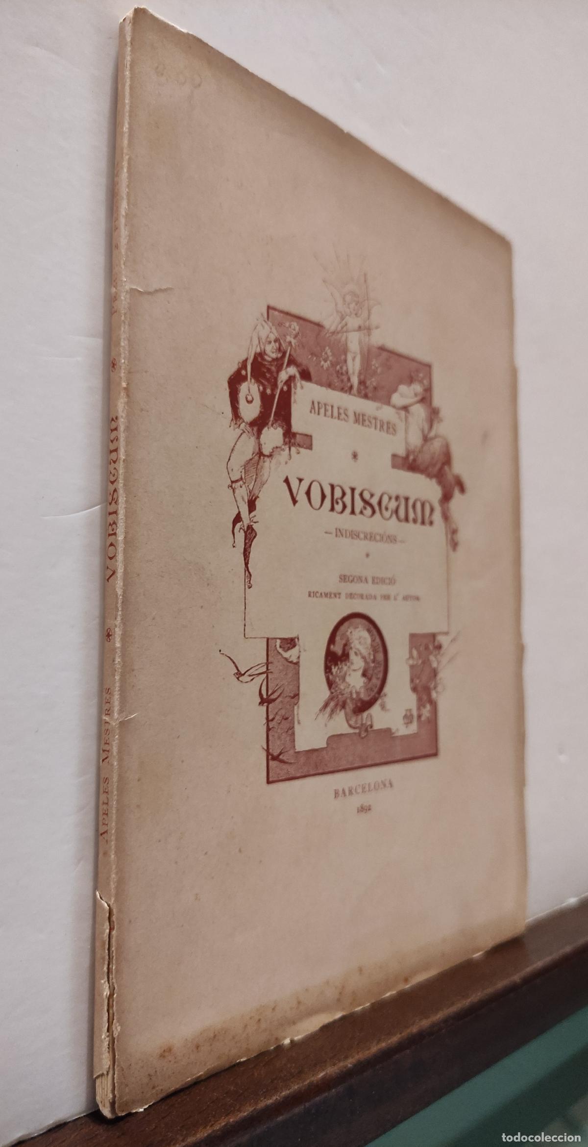 Libros: VOBISCUM - INDISCRECIONS - APELES MESTRES - Foto 6