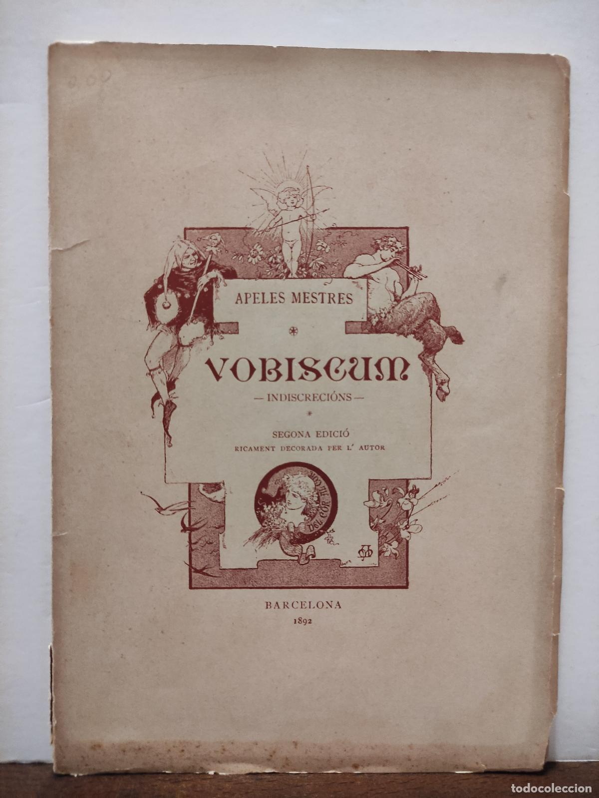 Libros: VOBISCUM - INDISCRECIONS - APELES MESTRES - Foto 1