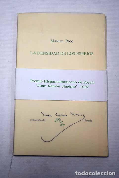 Libros: La densidad de los espejos.- Rico, Manuel - Foto 1