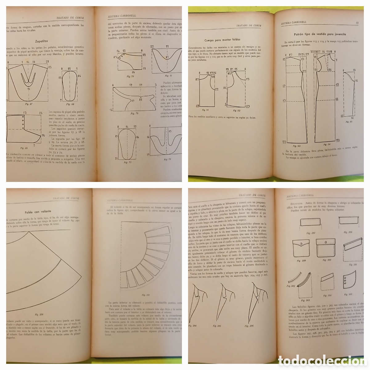 Libros: Tratado completo de corte y confecci&oacute;n, carbonell - Foto 8