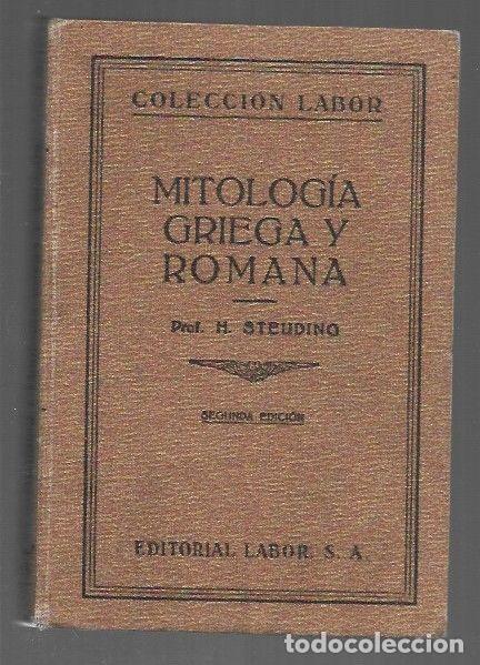 Libros: MITOLOGIA GRIEGA Y ROMANA - H. STEUDING - Foto 1