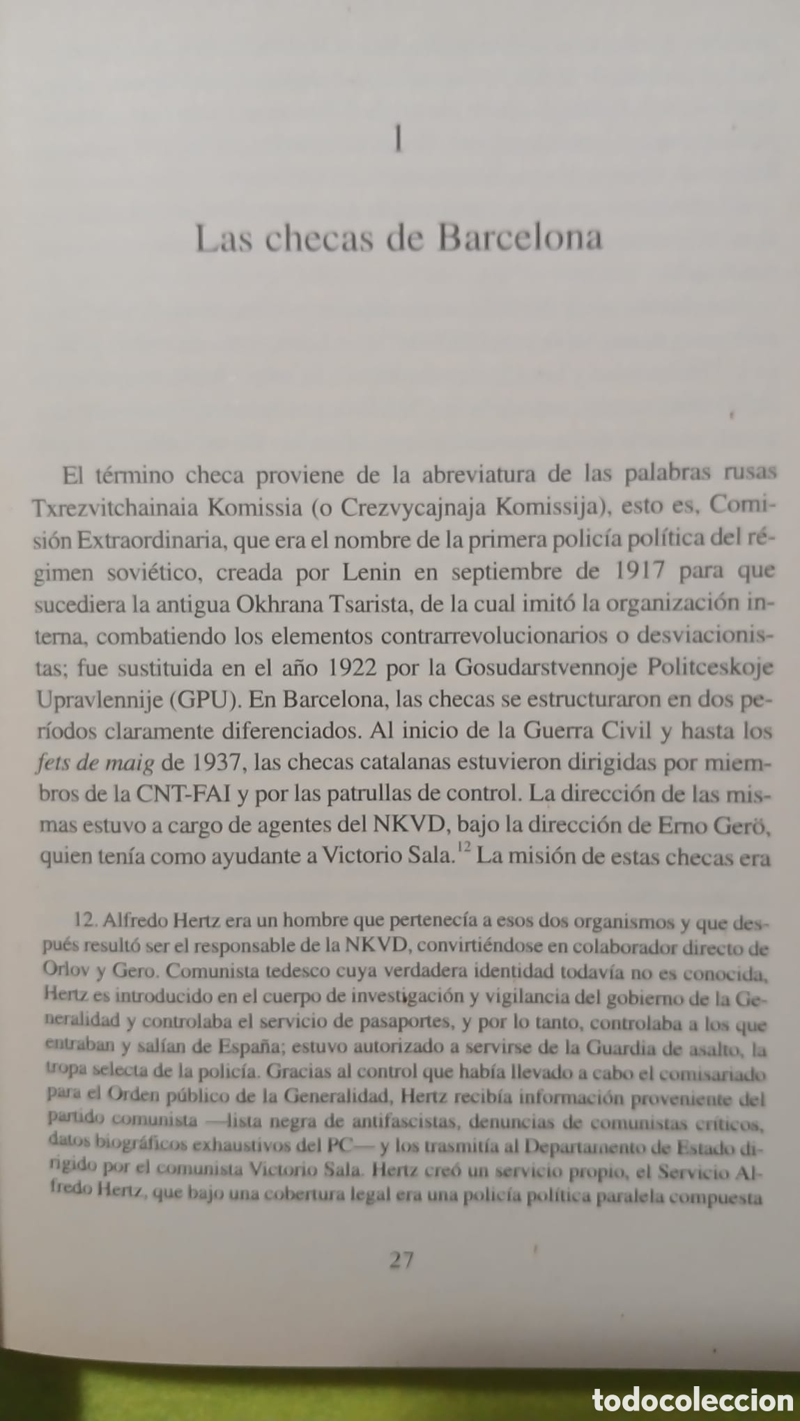 Libros: Checas de Barcelona, el terror y la represi&oacute;n en Catalu&ntilde;a... - Foto 4