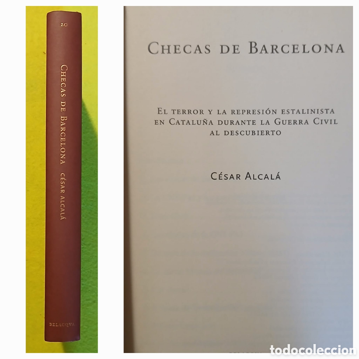 B&uuml;cher: Checas de Barcelona, el terror y la represi&oacute;n en Catalu&ntilde;a...