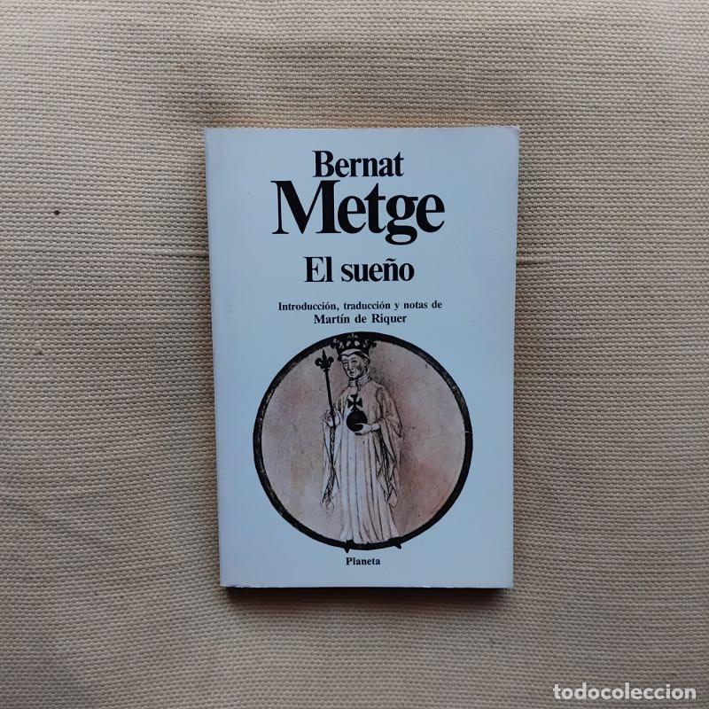 Libros: El sue&ntilde;o - Bernat Metge - Foto 1