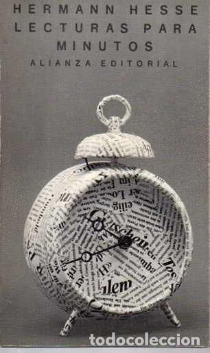 Libros: LECTURAS PARA MINUTOS. - HESSE, Hermann. - Foto 1