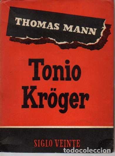 Libros: TONIO KR&Ouml;GER. - MANN, Thomas. - Foto 1