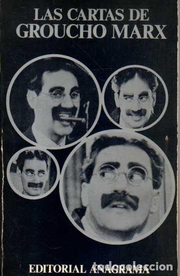 Libros: LAS CARTAS DE GROUCHO MARX. - MARX, Groucho. - Foto 1