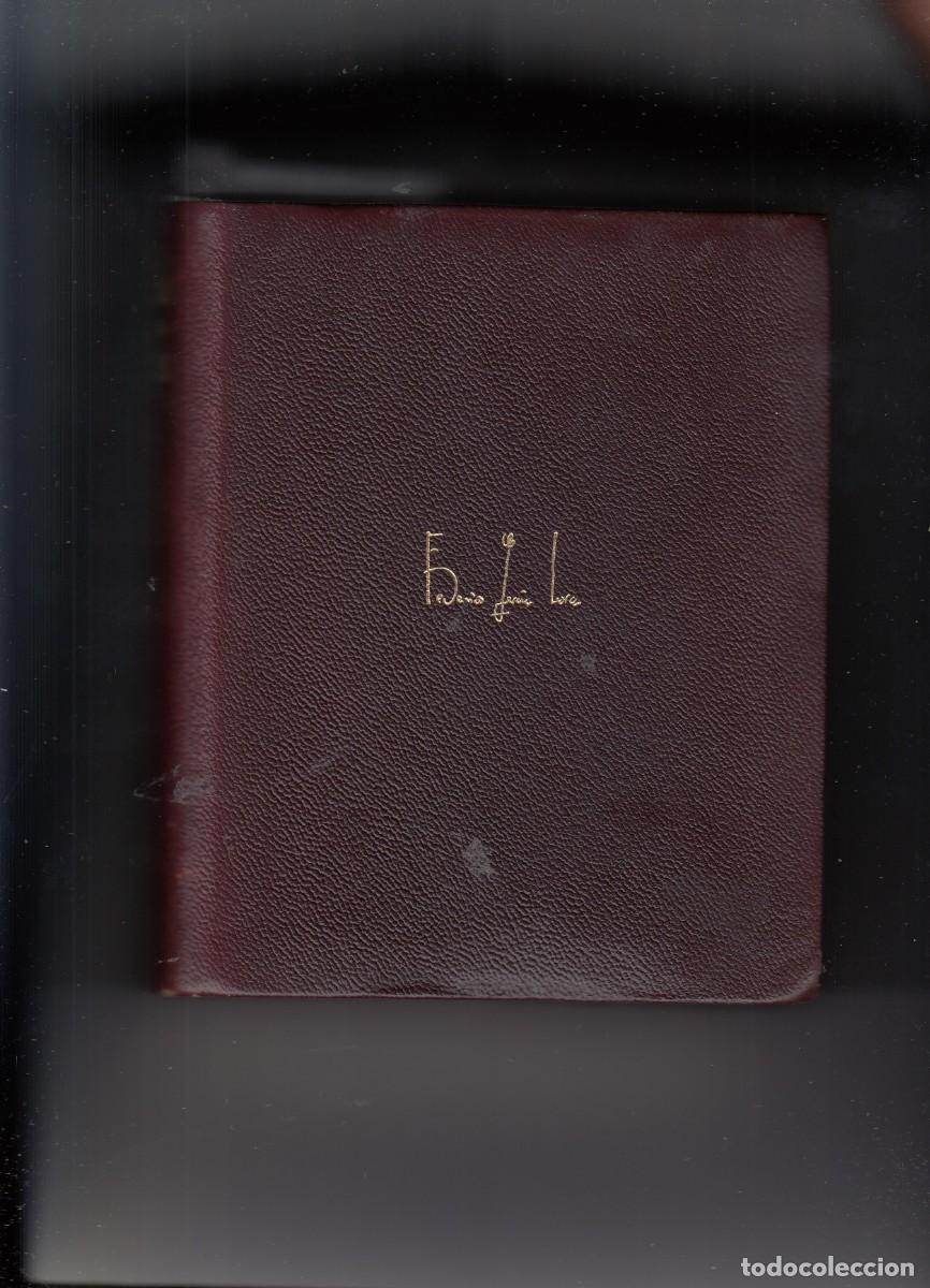 Libros: FEDERICO GARC&Iacute;A LORCA. OBRAS COMPLETAS. DEFECTOS EN LOMO Y TAPA POSTERIOR.AGUILAR. ACY