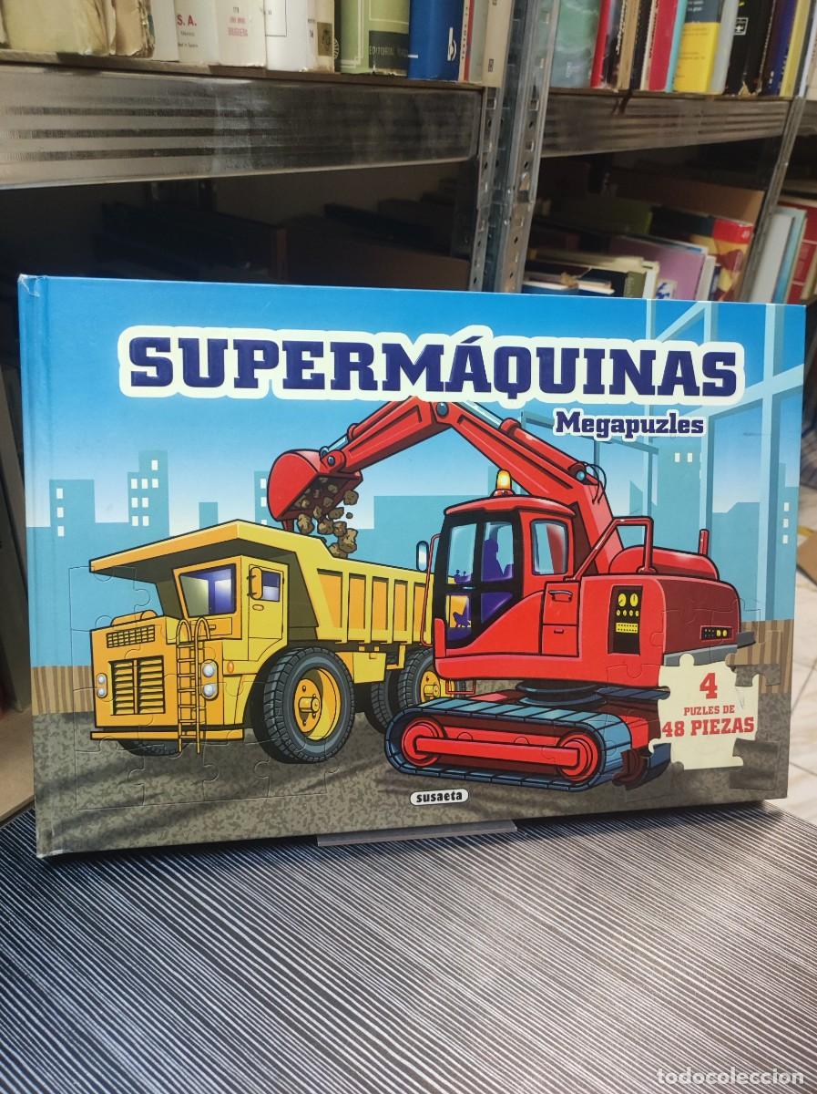 Libros: SUPERMAQUINAS MEGAPUZLES SUSAETA - Foto 1