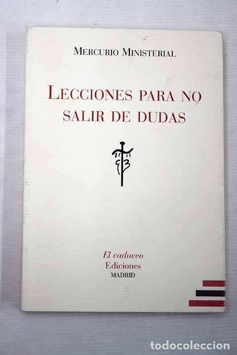 Libros: Lecciones para no salir de dudas - Foto 1