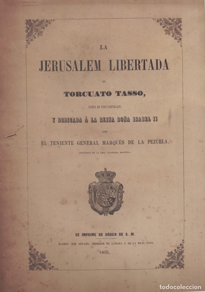 Libros: LA JERUSALEM LIBERTADA. Tomo II (de 2) - Tasso. Torcuato, - Foto 1