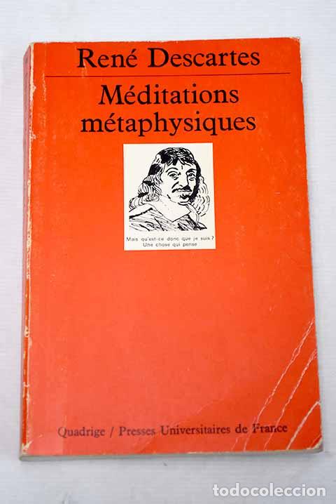 Libros: M&eacute;ditations m&eacute;taphysiques.- Descartes, Ren&eacute; - Foto 1