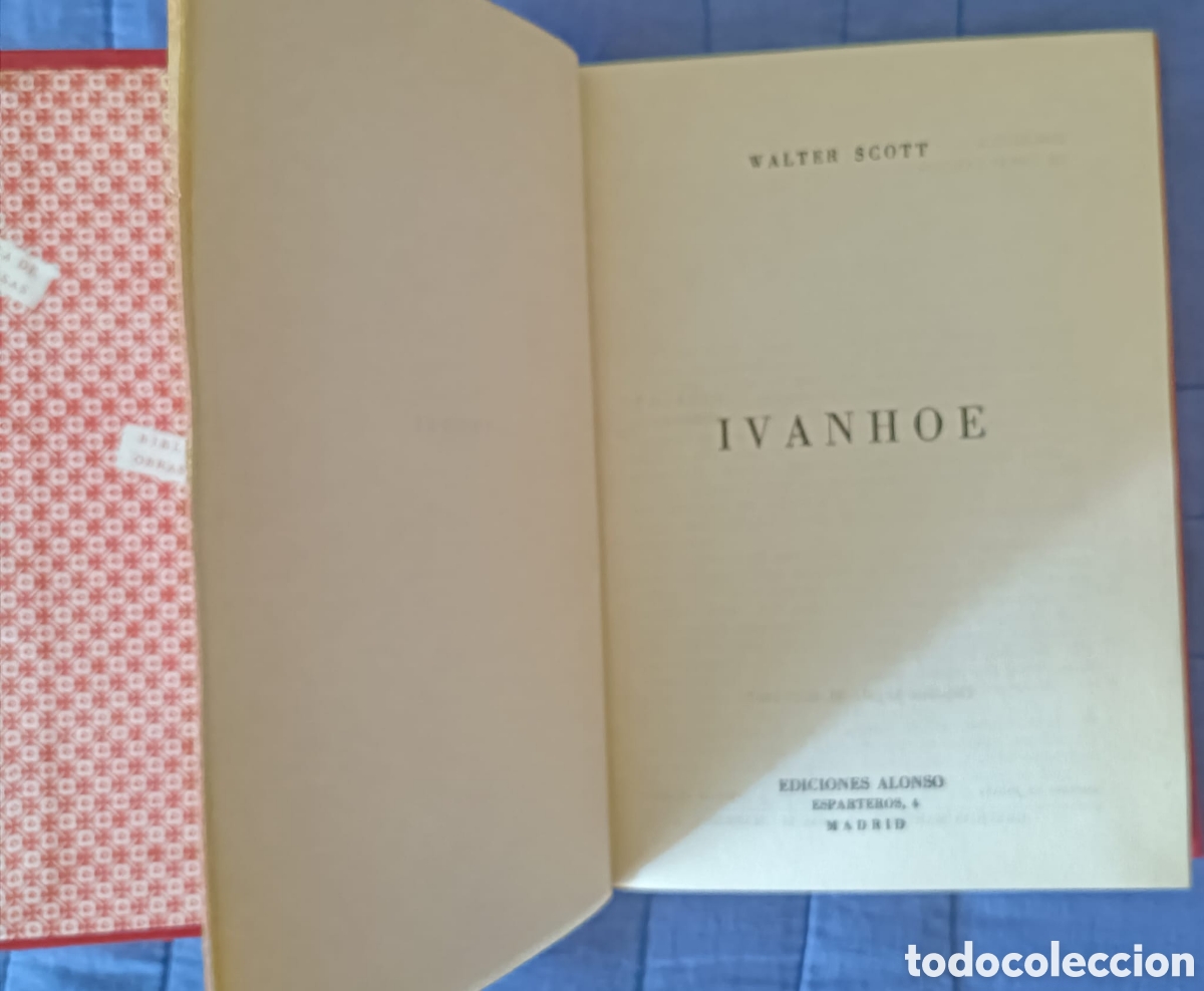 Libros: Ivanhoe de Walter Scott edic 1967 - Foto 3