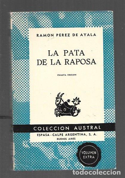 Libros: PATA DE LA RAPOSA - LA - PEREZ DE AYALA, RAMON - Foto 1