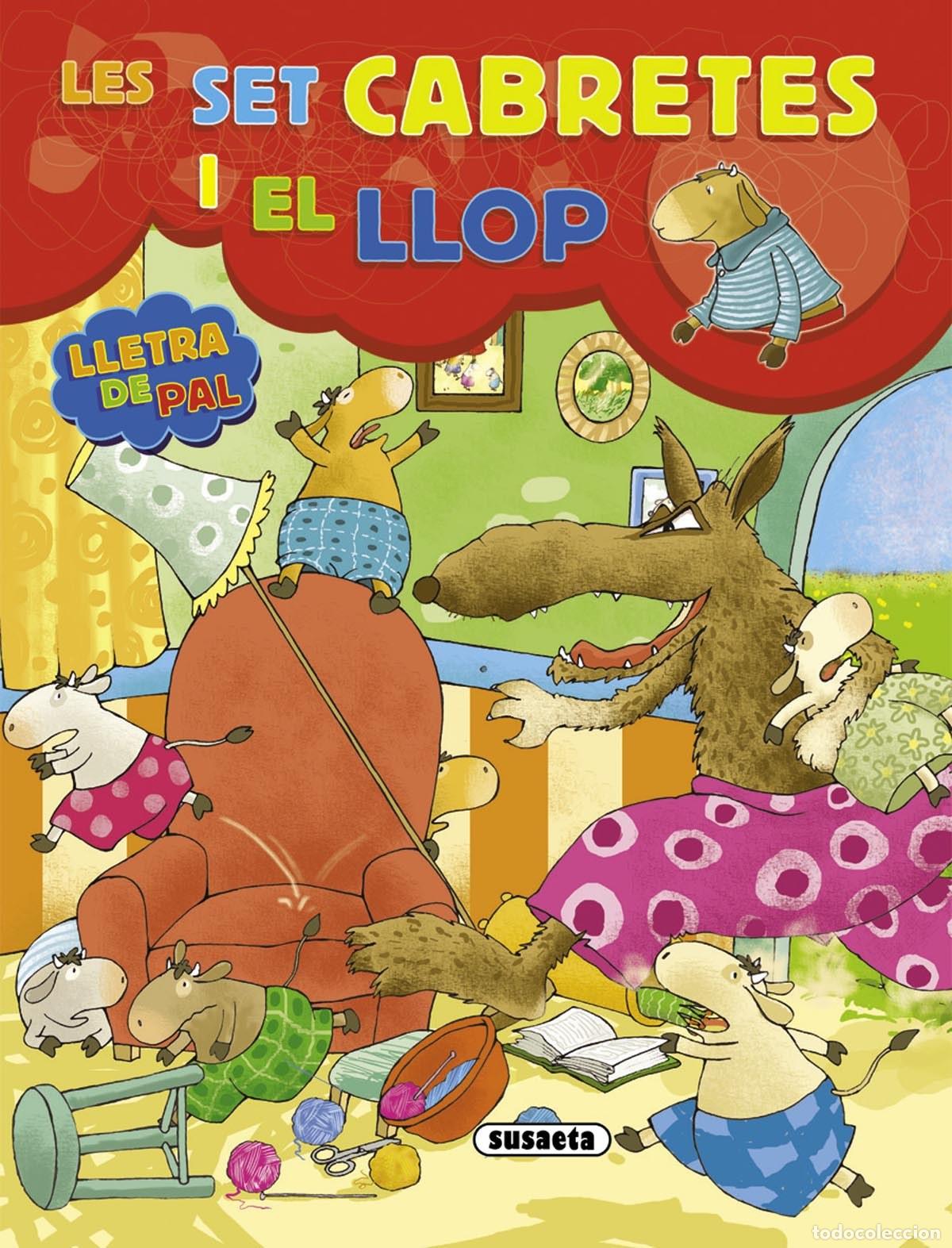 Libros: Les set cabretes i el llop - Filella, Luis - Foto 1