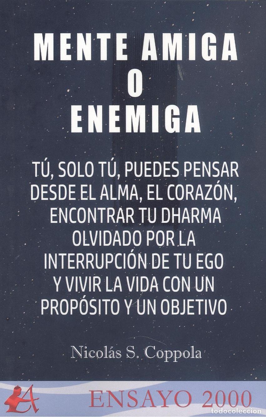 Libros: MENTE AMIGA O ENEMIGA - S. COPPOLA,NICOL&Aacute;S - Foto 1