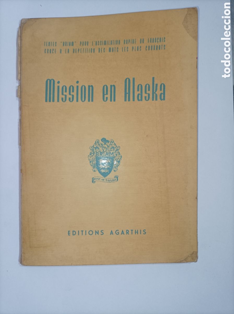 Libros: MISION EN ALASKA. AGARTHIS. FRANCES. - Foto 1