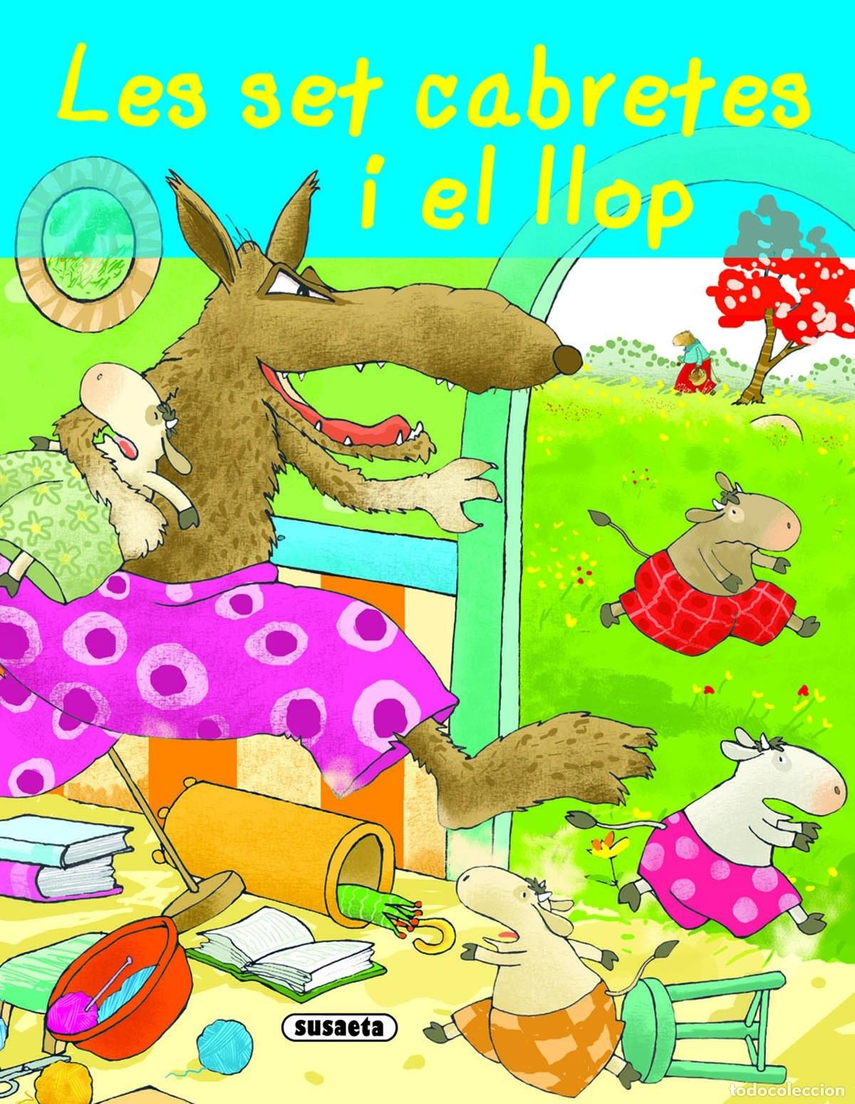 Libros: Les set cabretes i el llop - Filella, Luis - Foto 1